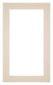 Passepartout 30x50cm Karton Teint Rand 4cm Gerade - Vorne | Yourdecoration.de