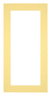 Passepartout 20x40cm Karton Gelb Rand 5cm Gerade - Vorne | Yourdecoration.de