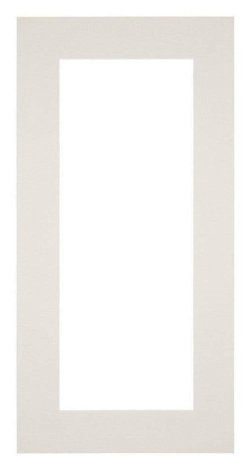 Passepartout 45x80cm Karton Hellgrau Rand 6cm Gerade - Vorne | Yourdecoration.de