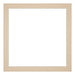 Passepartout 25x25cm Karton Beige Rand 3cm Gerade - Vorne | Yourdecoration.de
