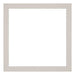 Passepartout 25x25cm Karton Grau Granit Rand 3cm Gerade - Vorne | Yourdecoration.de