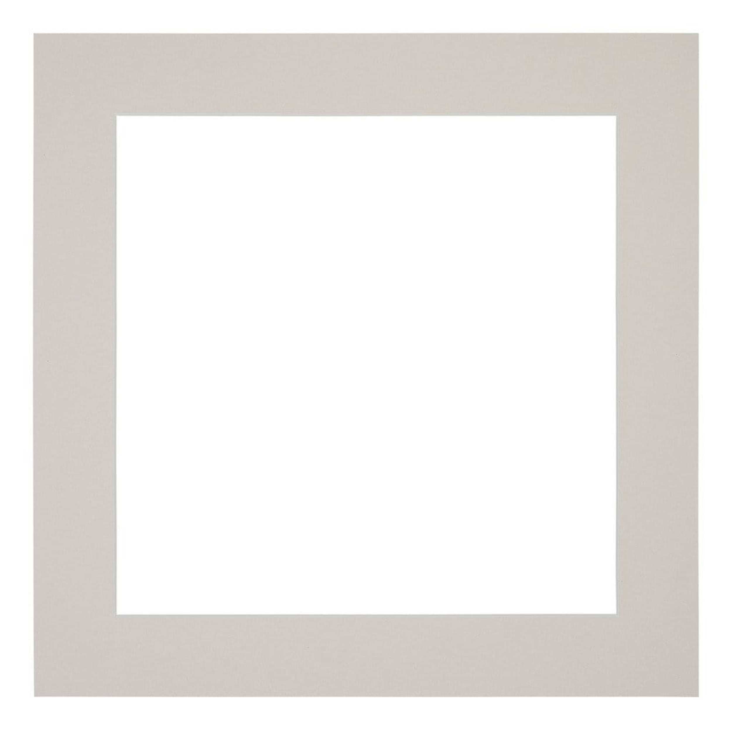 Passe-Partout 55x65 cm - Ouverture photo 50x60 cm - Gris Granit - Pour cadres et photos