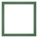 Passepartout 25x25cm Karton Waldgrün Rand 3cm Gerade - Vorne | Yourdecoration.de