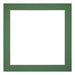 Passepartout 20x20cm Karton Waldgrün Rand 4cm Gerade - Vorne | Yourdecoration.de