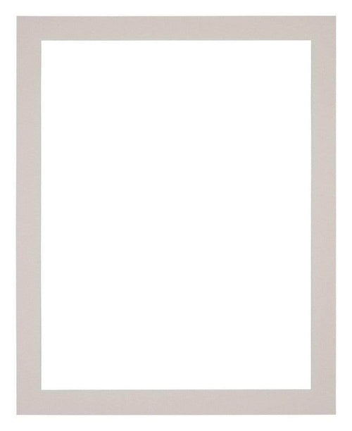 Passepartout 35x45cm Karton Grau Granit Rand 3cm Gerade - Vorne | Yourdecoration.de