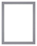 Passepartout 24x30cm Karton Grau Rand 3cm Gerade - Vorne | Yourdecoration.de