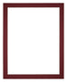 Passepartout 24x30cm Karton Weinrot Rand 3cm Gerade - Vorne | Yourdecoration.de