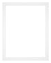 Passepartout 35x45cm Karton Weiss Rand 3cm Gerade - Vorne | Yourdecoration.de