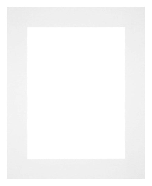 Passepartout 56x71cm Karton Weiss - Beispiel Geramht | Yourdecoration.de