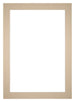 Passepartout 50x70cm Karton Beige Rand 5cm Gerade - Vorne | Yourdecoration.de