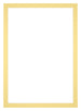 Passepartout 50x70cm Karton Gelb Rand 3cm Gerade - Vorne | Yourdecoration.de