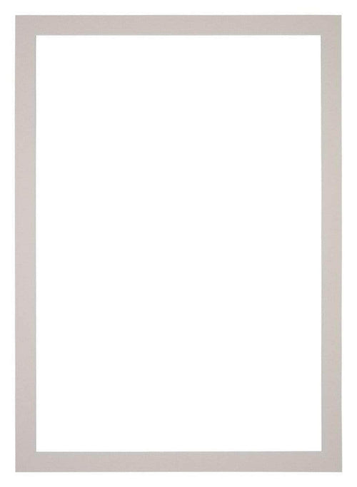 Passepartout 30x42cm Karton Grau Granit Rand 3cm Gerade - Vorne | Yourdecoration.de