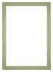 Passepartout 60x84cm Karton Mintgrün Rand 4cm Gerade - Vorne | Yourdecoration.de