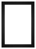Passepartout 25x35cm Karton Schwarz Rand 5cm Gerade - Vorne | Yourdecoration.de