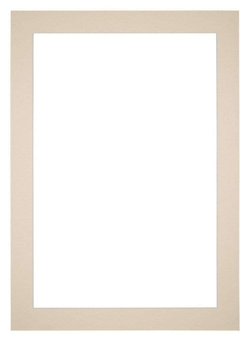 Passepartout 25x35cm Karton Teint Rand 5cm Gerade - Vorne | Yourdecoration.de