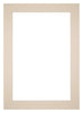 Passepartout 25x35cm Karton Teint Rand 6cm Gerade - Vorne | Yourdecoration.de