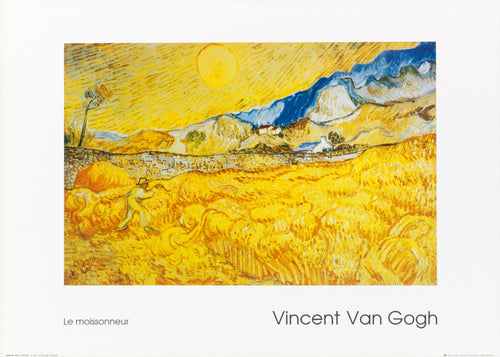 Vincent Van Gogh - Il Mietitore Kunstdruck 70x50cm | Yourdecoration.de