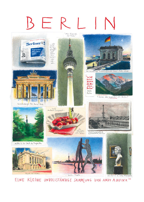Andy Airfixx - Berlin Kunstdruck 50x70cm | Yourdecoration.de