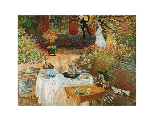 Claude Monet - Le dèjeuner Kunstdruck 70x50cm | Yourdecoration.de