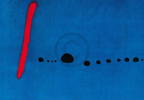 Joan Miro - Bleu II Kunstdruck 100x70cm | Yourdecoration.de