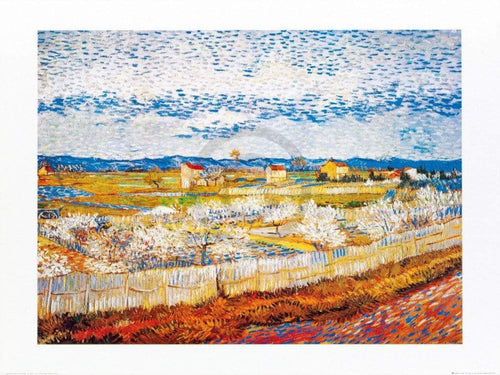 Vincent Van Gogh - Pesco in fiore Kunstdruck 80x60cm | Yourdecoration.de