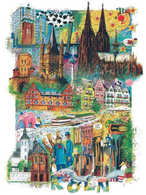 Klaus D. Schiemann - Köln Kunstdruck 60x80cm | Yourdecoration.de