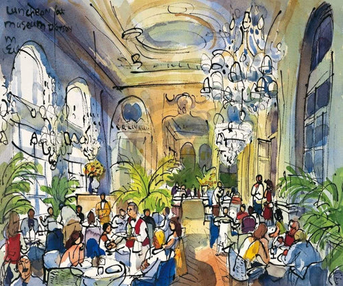 Michael Leu - Luncheon, Musée d'Orsay Kunstdruck 60x50cm | Yourdecoration.de