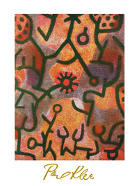 Paul Klee - Flora di Roccia Kunstdruck 60x80cm | Yourdecoration.de