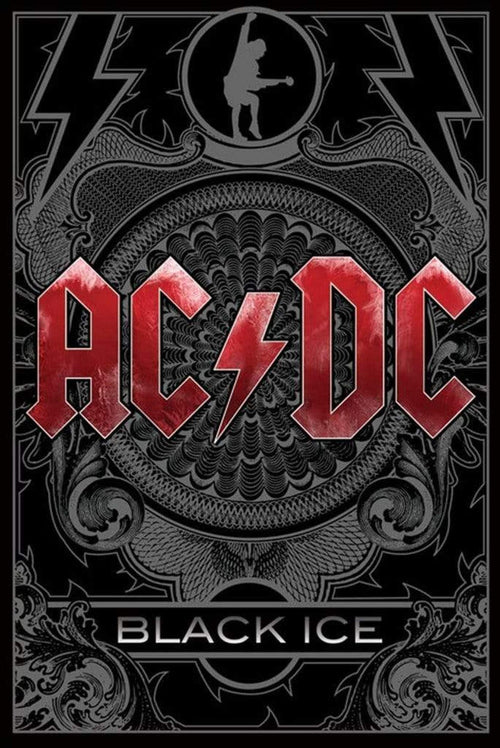 Pyramid AC DC Black Ice Poster 61x91,5cm | Yourdecoration.de