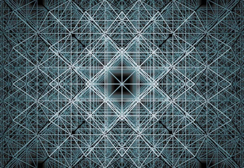 Komar Matrix Vlies Fototapete 368x248cm | Yourdecoration.de