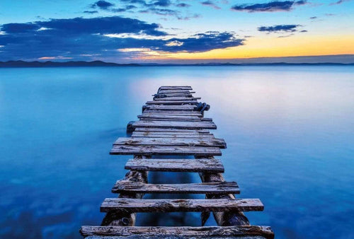 Wizard+Genius Old Pier Vlies Fototapete 384x260cm 8-bahnen | Yourdecoration.de