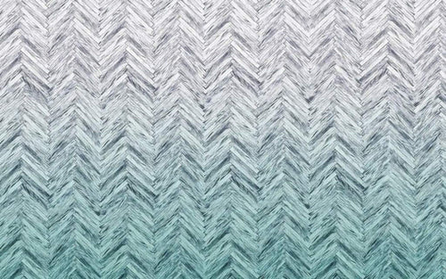 Komar Herringbone Mint Vlies Fototapete 400x250cm 4-bahnen | Yourdecoration.de