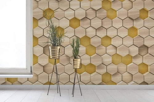 Komar Woodcomb Birch Vlies Fototapete 400x250cm 4-bahnen Sfeer | Yourdecoration.de
