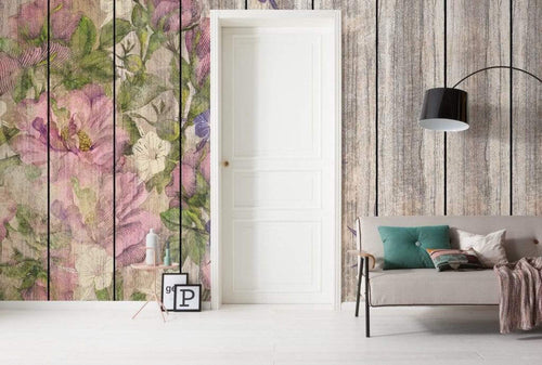 Komar Vintage Rose Vlies Fototapete 400x250cm 4-bahnen Sfeer | Yourdecoration.de