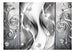Fototapete - Diamonds in Silver - Vliestapete