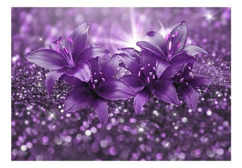 Artgeist Masterpiece of Purple Vlies Fototapete | Yourdecoration.de