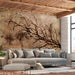 Fototapete - Rickety Cherry Tree - Vliestapete