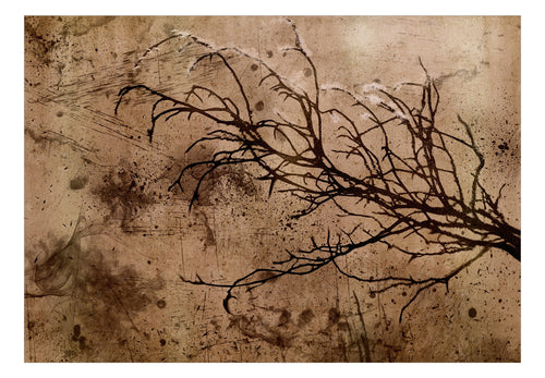 Fototapete - Rickety Cherry Tree - Vliestapete