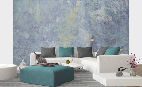 Dimex Blue Painting Abstract Fototapete 375x250cm 5-bahnen interieur | Yourdecoration.de
