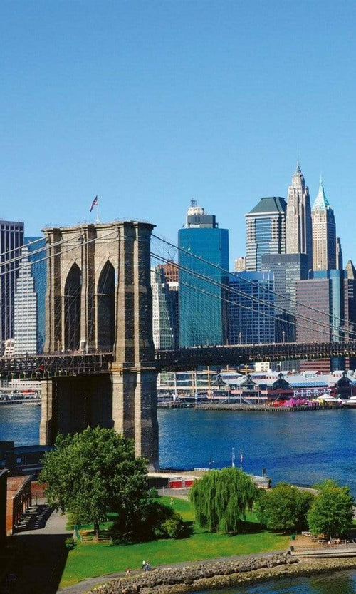 Dimex Brooklyn Bridge 1 Fototapete 150x250cm 2-Bahnen | Yourdecoration.de