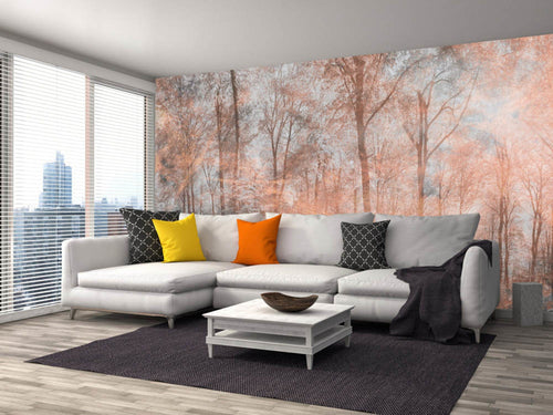 Dimex Colorful Forest Abstract Fototapete 375x250cm 5-bahnen interieur | Yourdecoration.de