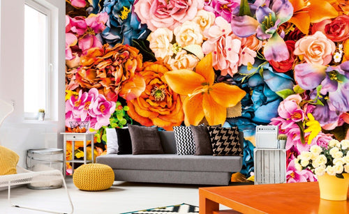 Dimex Vintage Flowers Fototapete 375x250cm 5-Bahnen Interieur | Yourdecoration.de