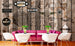 Dimex Vintage Labels Fototapete 375x250cm 5-Bahnen Interieur | Yourdecoration.de