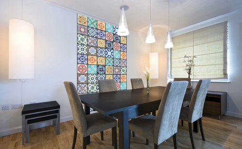 Dimex Vintage Tiles Fototapete 150x250cm 2-Bahnen Interieur | Yourdecoration.de