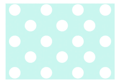 Fototapete - Sky Blue Dots - Vliestapete