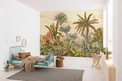 Komar Vlies Fototapete Iax8 0005 Tropical Vintage Garden Interieur | Yourdecoration.de