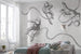 Komar Vlies Fototapete Iax8 0015 Extraordinary Astronauts Interieur | Yourdecoration.de