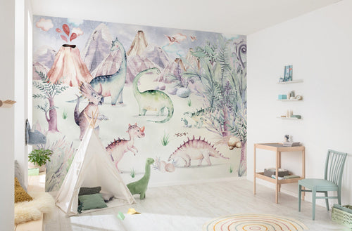 Komar Vlies Fototapete Iax8 0037 Dino Playground Interieur | Yourdecoration.de