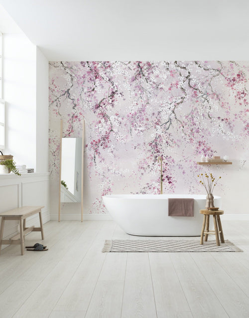 Komar Vlies Fototapete Inx6 013 Kirschblüten Interieur | Yourdecoration.de