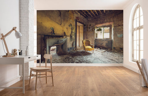 Komar Vlies Fototapete Shx8 152 Yellow Interieur | Yourdecoration.de